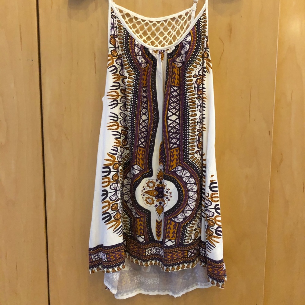 Aztec mini dress